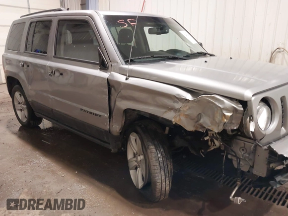 2016 Jeep Patriot Latitude with VIN 1C4NJRFB0GD581213, listed as a IAAI auction lot 42407888 with 104,202 mi miles and . Bid and sale history available at DreamBid. Image 6.