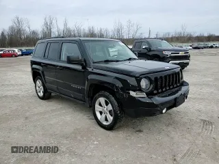 2017 Jeep Patriot High Altitude with VIN 1C4NJRFB4HD124583, listed as a Copart auction lot 48573335 with 163,047 mi miles and Salvage Title. Bid and sale history available at carsss.com. Image 14.