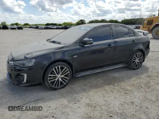 2016 Mitsubishi Lancer GT with VIN JA32U8FW5GU010631, listed as a Copart auction lot 71705094 with Not Provided miles and Salvage Title. Bid and sale history available at carsss.com. Image 1.