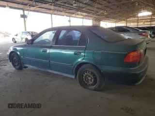 2000 Honda Civic VP z VIN 2HGEJ6612YH559659, wystawiony jako Copart lot #42545185 z przebiegiem 220 343 mil mil oraz Czysty tytuł • Clean title. Historia ofert i sprzedaży dostępna na DreamBid. Obrazek 2.