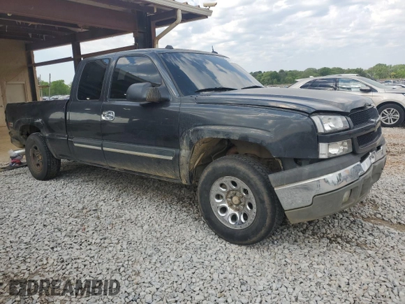 2005 Chevrolet Silverado 1500 Z71 with VIN 1GCEK19B35E125286, listed as a Copart auction lot 52645185 with Not Provided miles and Salvage Title. Bid and sale history available at DreamBid. Image 4.