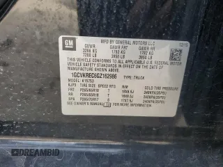 2016 Chevrolet Silverado 1500 LT with VIN 1GCVKREC6GZ162986, listed as a Copart auction lot 52947175 with 53,990 mi miles and Salvage Title. Bid and sale history available at DreamBid. Image 14.