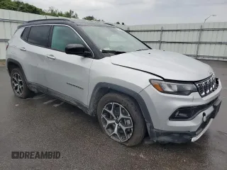2025 Jeep Compass Limited with VIN 3C4NJDCN3ST522337, listed as a Copart auction lot 62867125 with 14,025 mi miles and Clean title. Bid and sale history available at DreamBid. Image 4.