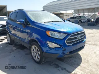 2020 Ford EcoSport SE z VIN MAJ3S2GE7LC354546, wystawiony jako IAAI lot #41751739 z przebiegiem 87 059 mil mil oraz . Historia ofert i sprzedaży dostępna na DreamBid. Obrazek 1.