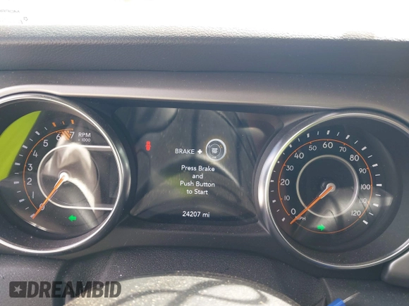 2021 Jeep Wrangler Sport S with VIN 1C4GJXAN7MW691190, listed as a IAAI auction lot 42028528 with 24,207 mi miles and . Bid and sale history available at DreamBid. Image 7.