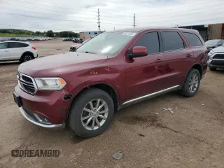 2018 Dodge Durango SXT with VIN 1C4RDJAG5JC372740, listed as a Copart auction lot 58417925 with 143,653 mi miles and Salvage title. Bid and sale history available at DreamBid. Image 1.