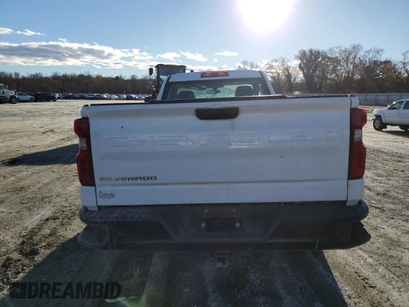 2019 Chevrolet Silverado 1500 Work Truck with VIN 3GCNWAEF5KG187970, listed as a Copart auction lot 84633114 with 68,070 mi miles and Salvage Title. Bid and sale history available at DreamBid. Image 6.