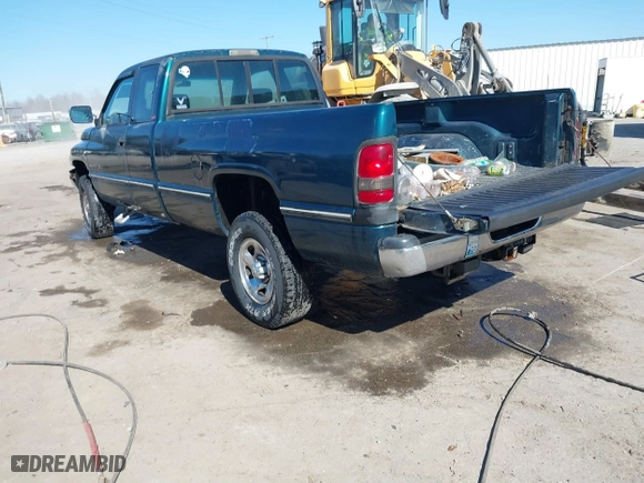 1996 Dodge Ram 1500 with VIN 3B7HF13Z8TG121571, listed as a IAAI auction lot 41759066 with 157,129 mi miles. Bid and sale history available at carsss.com. Image 3.