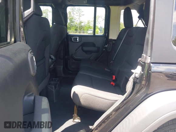 2023 Jeep Wrangler Sport S with VIN 1C4HJXDN5PW671167, listed as a IAAI auction lot 42176127 with 1,230 mi miles and . Bid and sale history available at DreamBid. Image 8.
