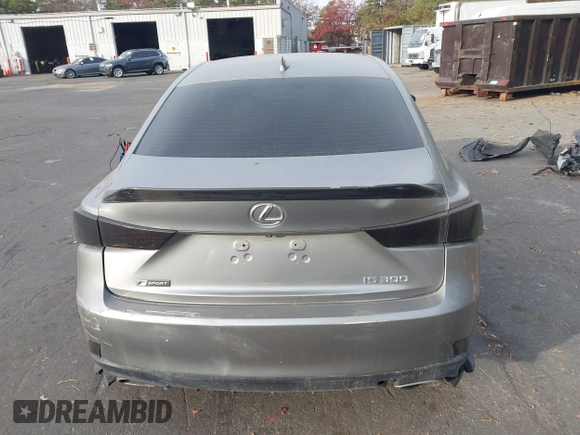 2017 Lexus IS 300 with VIN JTHCM1D26H5021709, listed as a IAAI auction lot 40879615 with 87,432 mi miles and . Bid and sale history available at DreamBid. Image 16.