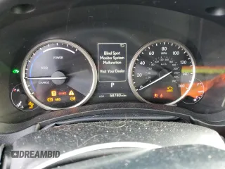 2021 Lexus NX with VIN JTJGJRDZ7M2166130, listed as a Copart auction lot 84649604 with 58,780 mi miles and Salvage Title. Bid and sale history available at carsss.com. Image 9.
