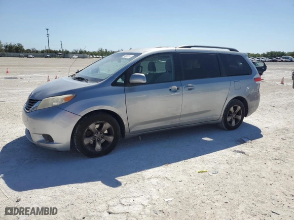 2014 Toyota Sienna LE AAS with VIN 5TDKK3DC7ES484150, listed as a Copart auction lot 49569115 with 259,133 mi miles and Salvage Title. Bid and sale history available at carsss.com. Image 1.