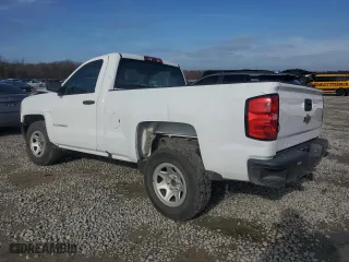 2016 Chevrolet Silverado 1500 Work Truck with VIN 1GCNCNEC3GZ361841, listed as a Copart auction lot 85274984 with 91,592 mi miles and Salvage Title. Bid and sale history available at carsss.com. Image 2.