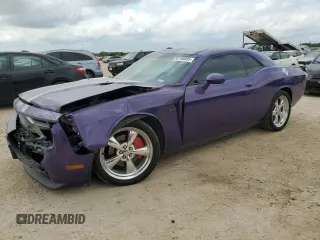 2013 Dodge Challenger R/T with VIN 2C3CDYBTXDH671611, listed as a Copart auction lot 53190985 with 54,331 mi miles and Salvage Title. Bid and sale history available at carsss.com. Image 1.