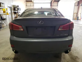 2013 Lexus IS 250 with VIN JTHCF5C24D5063907, listed as a Copart auction lot 46672525 with 133,701 mi miles and Salvage Title. Bid and sale history available at carsss.com. Image 6.