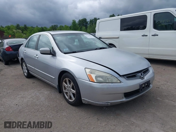 2004 Honda Accord EX with VIN 1HGCM66524A073430, listed as a IAAI auction lot 42346918 with 221,053 mi miles and . Bid and sale history available at DreamBid. Image 1.