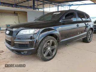 2012 Audi Q7 S line with VIN WA1DGAFE2CD008825, listed as a Copart auction lot 58565735 with 127,497 mi miles and Clean title. Bid and sale history available at DreamBid. Image 1.