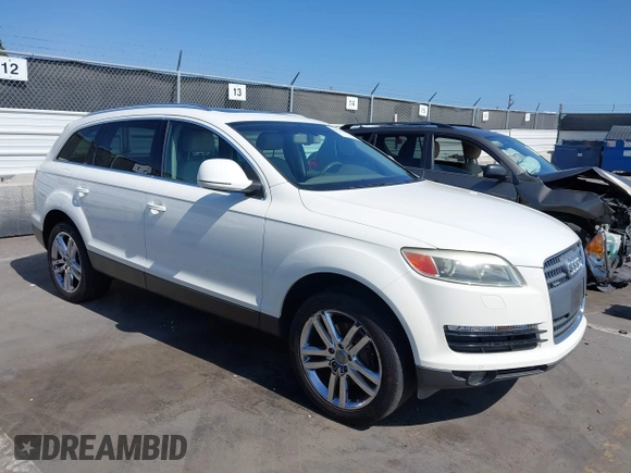 2008 Audi Q7 Premium with VIN WA1BY74LX8D001511, listed as a IAAI auction lot 42561490 with 103,264 mi miles and . Bid and sale history available at DreamBid. Image 1.