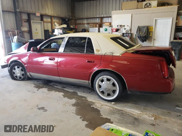 2003 Cadillac DeVille with VIN 1G6KD54Y33U220551, listed as a Copart auction lot 71600494 with 0 mi miles and Non Repairable. Bid and sale history available at carsss.com. Image 2.