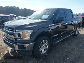 2018 Ford F-150 XL with VIN 1FTEW1E59JFB63307, listed as a IAAI auction lot 41652067 with 174,097 mi miles. Bid and sale history available at carsss.com. Image 2.