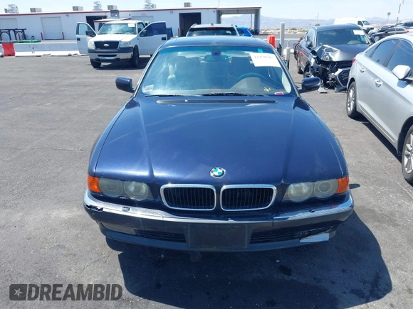 2000 BMW 7 Series 740iL with VIN WBAGH8347YDP07506, listed as a IAAI auction lot 42478767 with Not provided miles and . Bid and sale history available at DreamBid. Image 6.