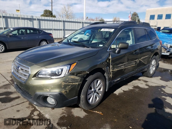 2015 Subaru Outback Premium z VIN 4S4BSBDC3F3247132, wystawiony jako Copart lot #78117893 z przebiegiem 132 811 mil mil oraz Szkoda całkowita • Salvage title. Historia ofert i sprzedaży dostępna na DreamBid. Obrazek 1.