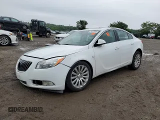 2011 Buick Regal CXL RL2 with VIN 2G4GP5EC9B9179122, listed as a Copart auction lot 61437885 with 93,754 mi miles and Salvage title. Bid and sale history available at DreamBid. Image 1.