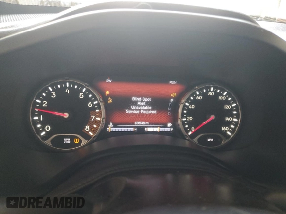 2021 Jeep Renegade 80th Anniversary with VIN ZACNJDBB0MPM45036, listed as a Copart auction lot 58902265 with 49,948 mi miles and Salvage title. Bid and sale history available at DreamBid. Image 9.