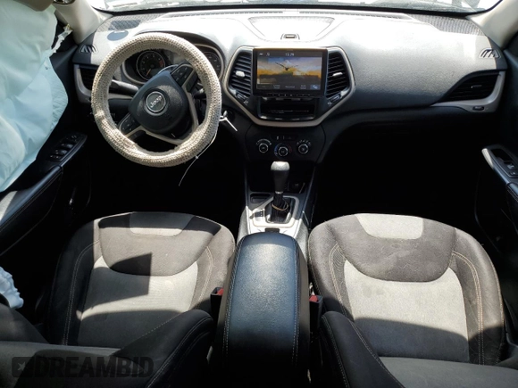 2016 Jeep Cherokee Sport with VIN 1C4PJLAB8GW375994, listed as a Copart auction lot 55962775 with 116,588 mi miles and Salvage title. Bid and sale history available at DreamBid. Image 8.