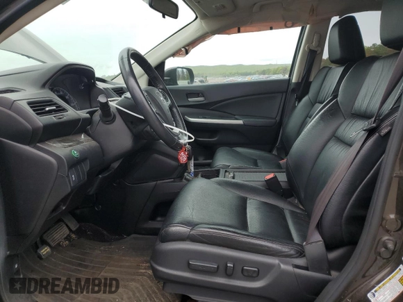 2013 Honda CR-V EX-L z VIN 5J6RM4H77DL024038, wystawiony jako Copart lot #55598335 z przebiegiem 99 753 mil mil oraz Szkody całkowita. Historia ofert i sprzedaży dostępna na DreamBid. Obrazek 7.