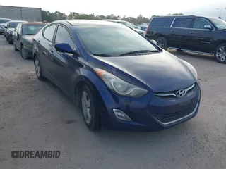 2013 Hyundai Elantra GLS z VIN 5NPDH4AE8DH310207, wystawiony jako IAAI lot #41170804 z przebiegiem 138 638 mil mil oraz . Historia ofert i sprzedaży dostępna na DreamBid. Obrazek 1.