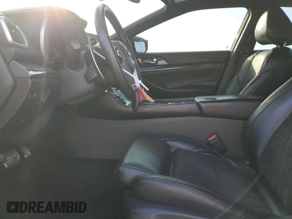 2020 Nissan Maxima SR with VIN 1N4AA6EVXLC366646, listed as a Copart auction lot 44740745 with 104,100 mi miles and Salvage Title. Bid and sale history available at DreamBid. Image 7.