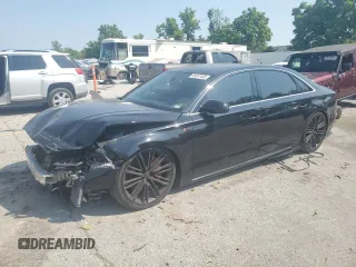 2017 Audi A8 z VIN WAU44AFD3HN015464, wystawiony jako Copart lot #60557455 z przebiegiem 125 067 mil mil oraz Czysty tytuł • Clean title. Historia ofert i sprzedaży dostępna na DreamBid. Obrazek 1.