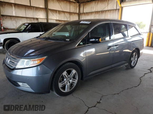 2012 Honda Odyssey Touring с VIN 5FNRL5H91CB138389, выставлен на аукционе Copart как лот 61137135 с пробегом 161 468 миль миль и Чистый • Clean title. История ставок и продаж доступна на DreamBid. Изображение 1.