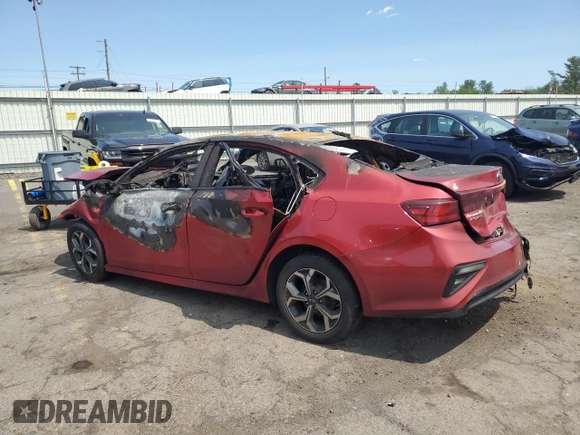 2019 Kia Forte LXS with VIN 3KPF24AD5KE104734, listed as a Copart auction lot 59359655 with Not provided miles and Salvage title. Bid and sale history available at DreamBid. Image 2.