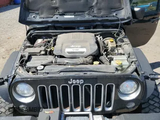 2017 Jeep Wrangler Unlimited Sahara with VIN 1C4BJWEG1HL541650, listed as a Copart auction lot 54393255 with 184,323 mi miles and Clean title. Bid and sale history available at DreamBid. Image 12.
