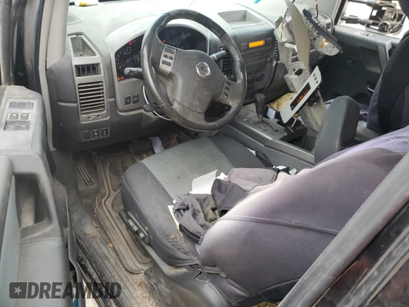 2006 Nissan Titan SE with VIN 1N6BA06BX6N534341, listed as a Copart auction lot 46080875 with 258,072 mi miles and Salvage Title. Bid and sale history available at carsss.com. Image 8.