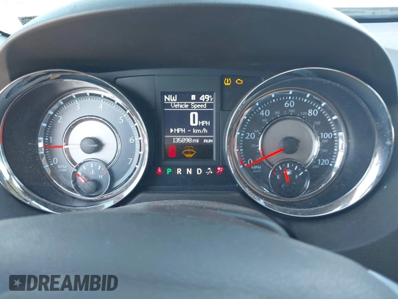 2013 Chrysler Town & Country Touring with VIN 2C4RC1BG7DR621665, listed as a IAAI auction lot 42133109 with 135,898 mi miles and . Bid and sale history available at DreamBid. Image 7.