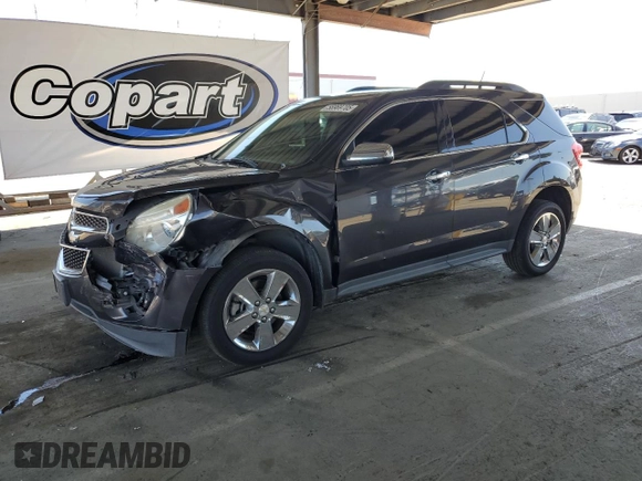 2014 Chevrolet Equinox LT z VIN 2GNFLFEK9E6151360, wystawiony jako Copart lot #56969705 z przebiegiem Nie podano mil oraz Szkoda całkowita • Salvage title. Historia ofert i sprzedaży dostępna na DreamBid. Obrazek 1.