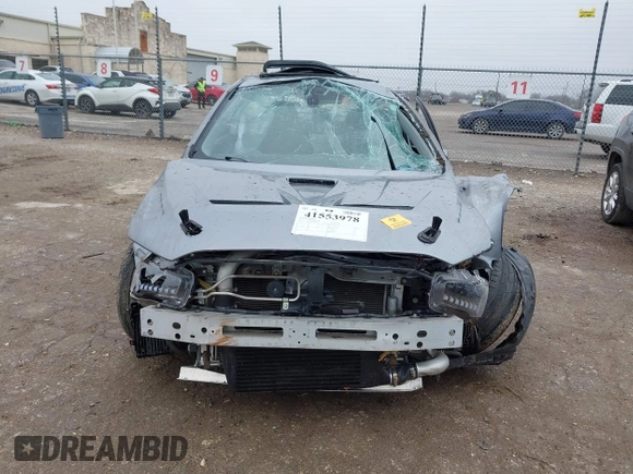 2014 Mitsubishi Lancer Evolution MR with VIN JA32W5FV7EU008165, listed as a IAAI auction lot 41553978 with 49,284 mi miles. Bid and sale history available at carsss.com. Image 12.