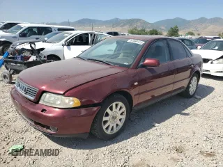 2001 Audi A4 z VIN WAUDC68D01A002424, wystawiony jako Copart lot #61969125 z przebiegiem 92 058 mil mil oraz Czysty tytuł • Clean title. Historia ofert i sprzedaży dostępna na DreamBid. Obrazek 1.