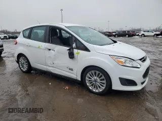 2017 Ford C-Max Energi SE with VIN 1FADP5EU3HL107792, listed as a Copart auction lot 39612194 with 80,891 mi miles. Bid and sale history available at carsss.com. Image 4.