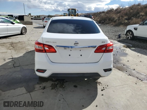 2016 Nissan Sentra S with VIN 3N1AB7AP1GL667131, listed as a Copart auction lot 44405135 with 172,591 mi miles and Salvage Title. Bid and sale history available at carsss.com. Image 6.