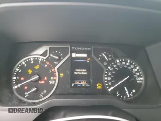 2022 Toyota Tundra Limited with VIN 5TFJA5ABXNX009687, listed as a Copart auction lot 83356634 with 19,110 mi miles and Salvage title. Bid and sale history available at DreamBid. Image 9.