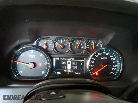 2018 Chevrolet Suburban LT with VIN 1GNSCHKC4JR361225, listed as a Copart auction lot 87774885 with 165,239 mi miles and Salvage Title. Bid and sale history available at carsss.com. Image 9.