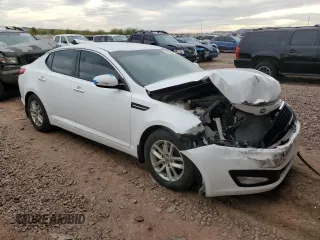 2013 Kia Optima LX with VIN KNAGM4A77D5440227, listed as a Copart auction lot 49470995 with 81,140 mi miles and Salvage Title. Bid and sale history available at carsss.com. Image 4.