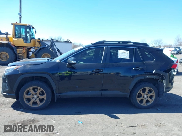 2023 Toyota RAV4 Hybrid XLE with VIN 2T3UWRFV6PW184454, listed as a IAAI auction lot 41903018 with 24,632 mi miles. Bid and sale history available at carsss.com. Image 14.