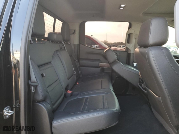 2020 GMC Sierra 1500 Denali with VIN 1GTU9FEL5LZ236379, listed as a Copart auction lot 44607915 with 34,324 mi miles and Salvage Title. Bid and sale history available at carsss.com. Image 10.