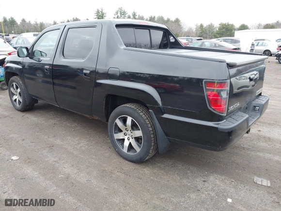 2014 Honda Ridgeline SE with VIN 5FPYK1F66EB005881, listed as a IAAI auction lot 41977349 with 184,567 mi miles. Bid and sale history available at carsss.com. Image 3.