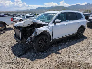 2021 Kia Telluride SX with VIN 5XYP5DHC2MG176084, listed as a Copart auction lot 58782485 with 55,863 mi miles and Salvage title. Bid and sale history available at DreamBid. Image 1.